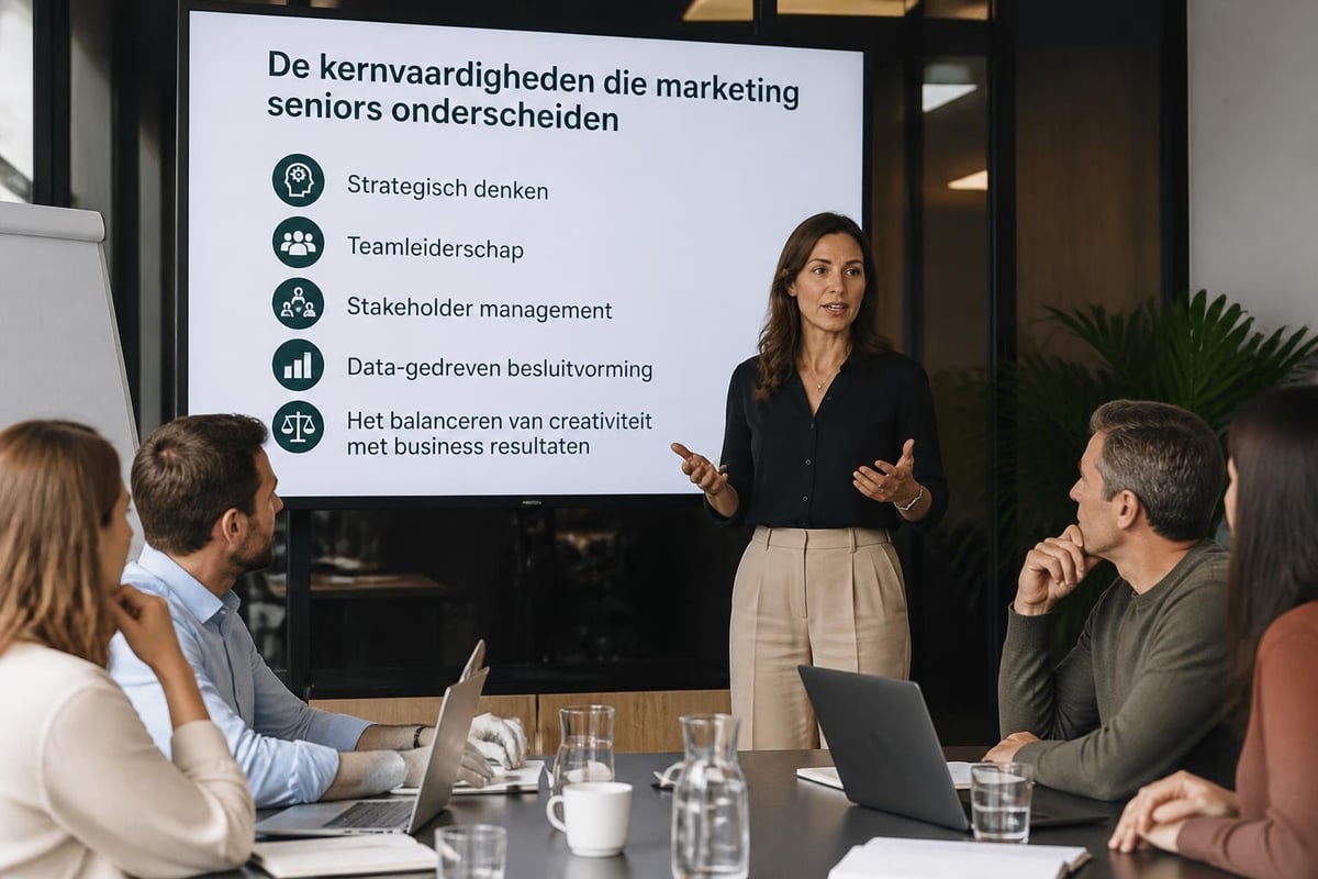 Marketing senior vaardigheden