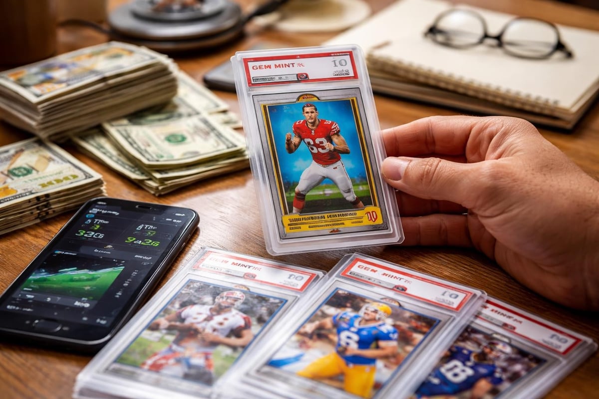Football card value factors
