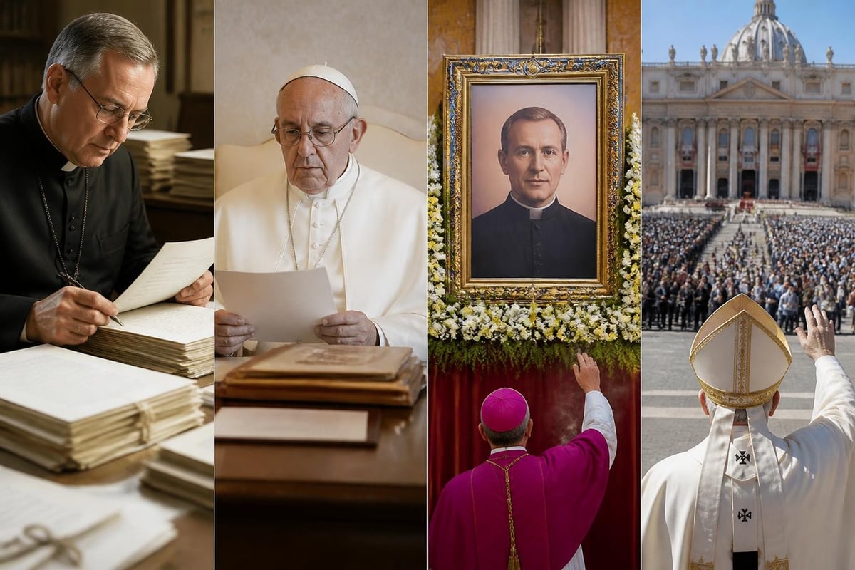 Canonization stages