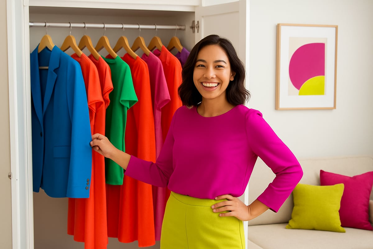 Step-by-Step: Transforming Your Wardrobe with Bold Colours