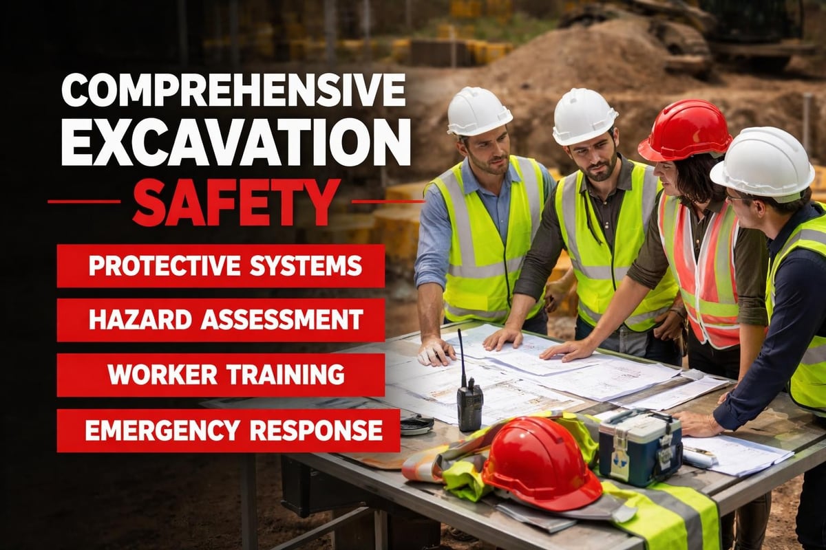 Earth works excavation safety protocols