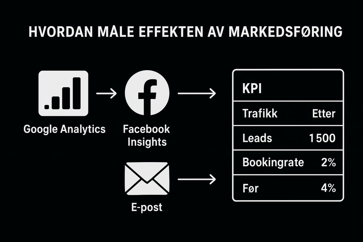 Slik måler du effekten av markedsføringen din