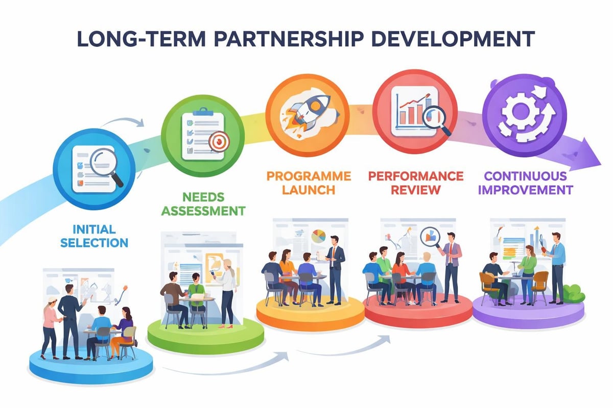 Training partnership lifecycle