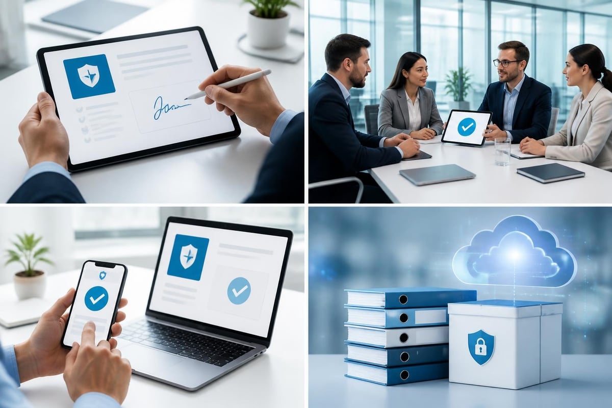 Legal framework for digital signatures