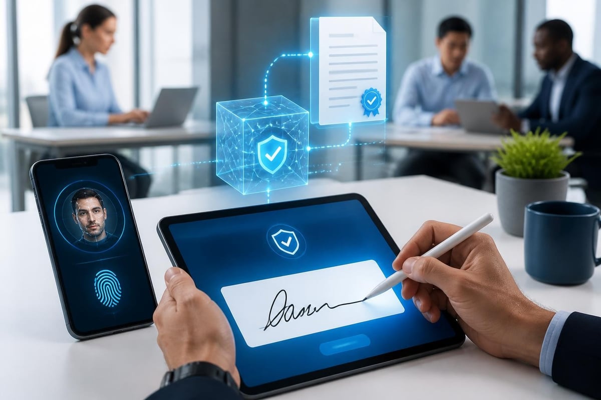 Signature security workflow