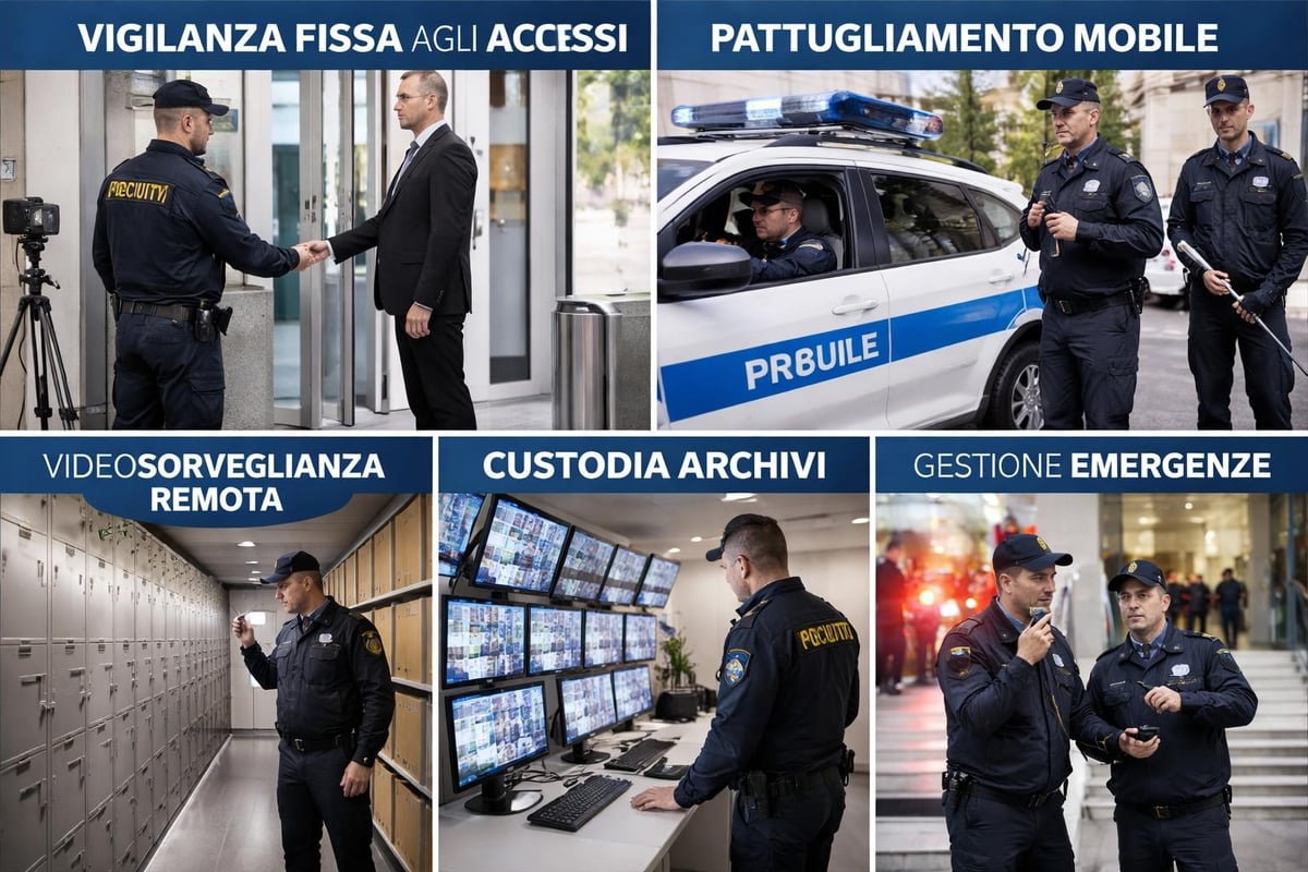 Servizi integrati di vigilanza per enti pubblici