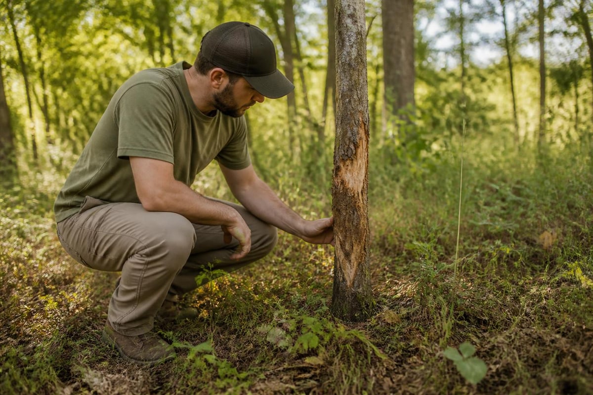 Pre-season deer scouting elements