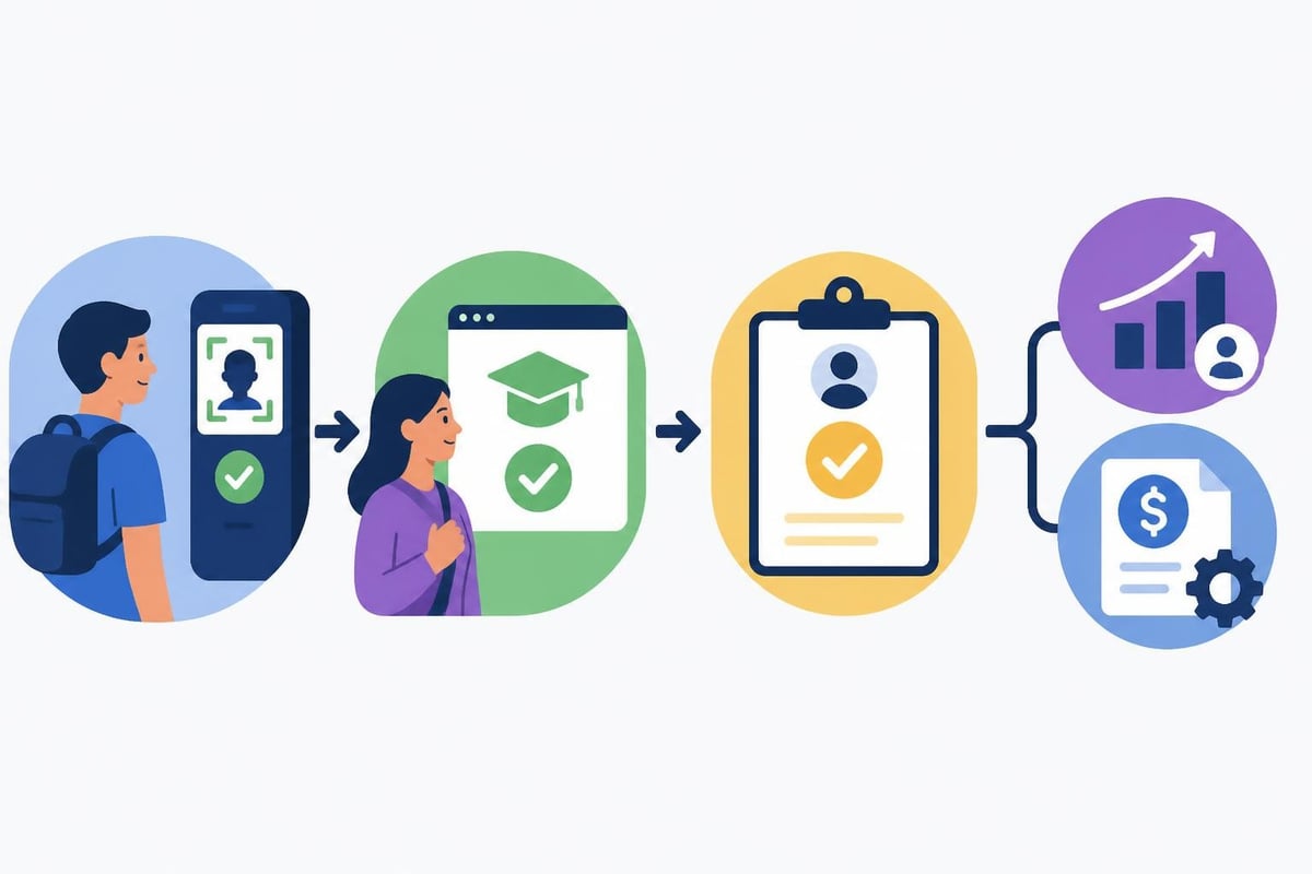 Attendance tracking workflow
