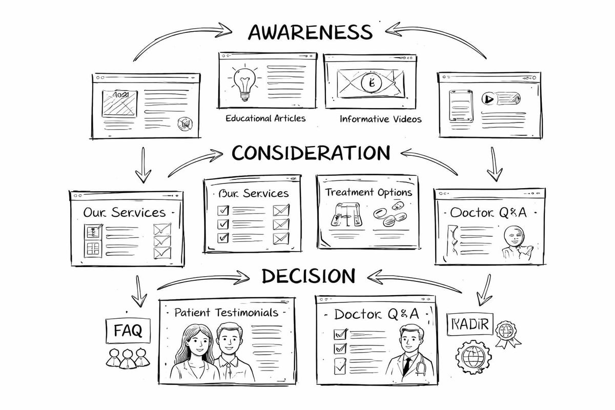 Healthcare content strategy