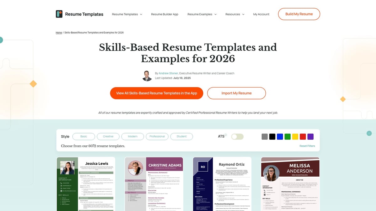 Top 10 Best Military Resume Formats for Success in 2026 6 Top 10 Best Military Resume Formats for Success in 2026 - Functional Skills-Based Military CV