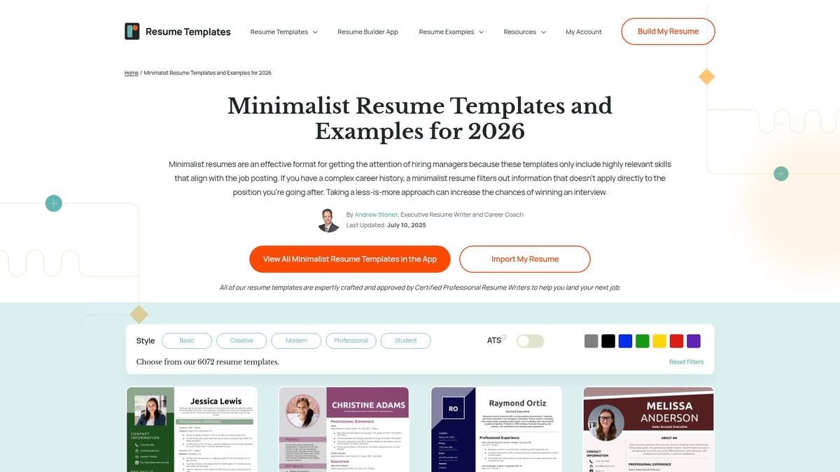 Top 10 Best Military Resume Formats for Success in 2026 9 Top 10 Best Military Resume Formats for Success in 2026 - Minimalist Military CV Template