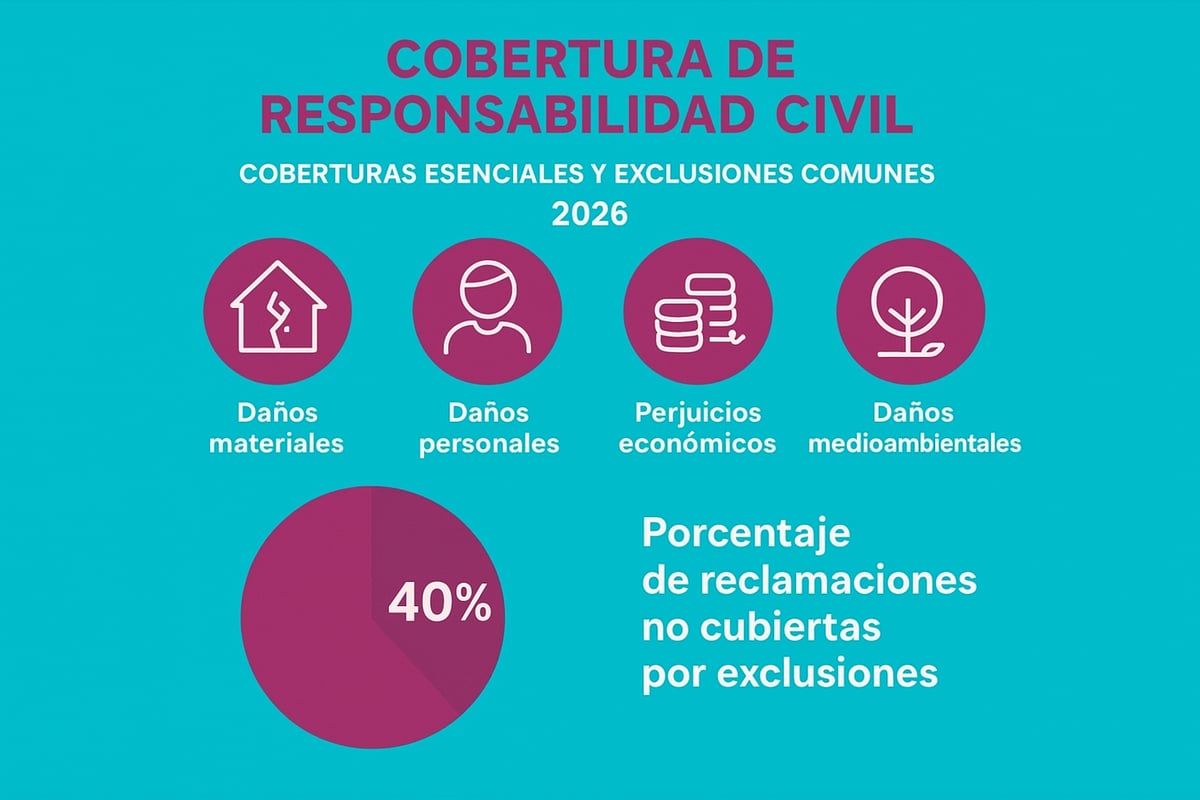 Coberturas Esenciales y Exclusiones Comunes en la Póliza de Responsabilidad Civil 2026