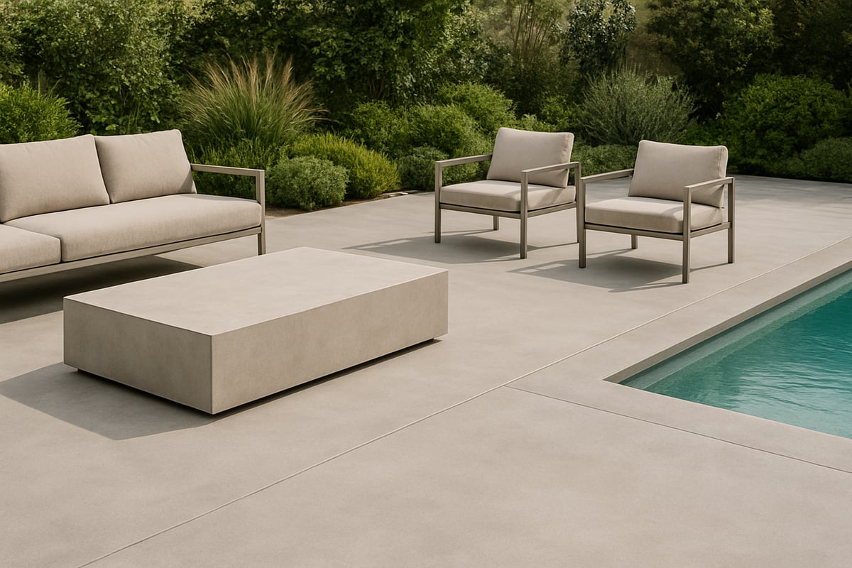 Wat is een cementgebonden gietvloer voor buiten?