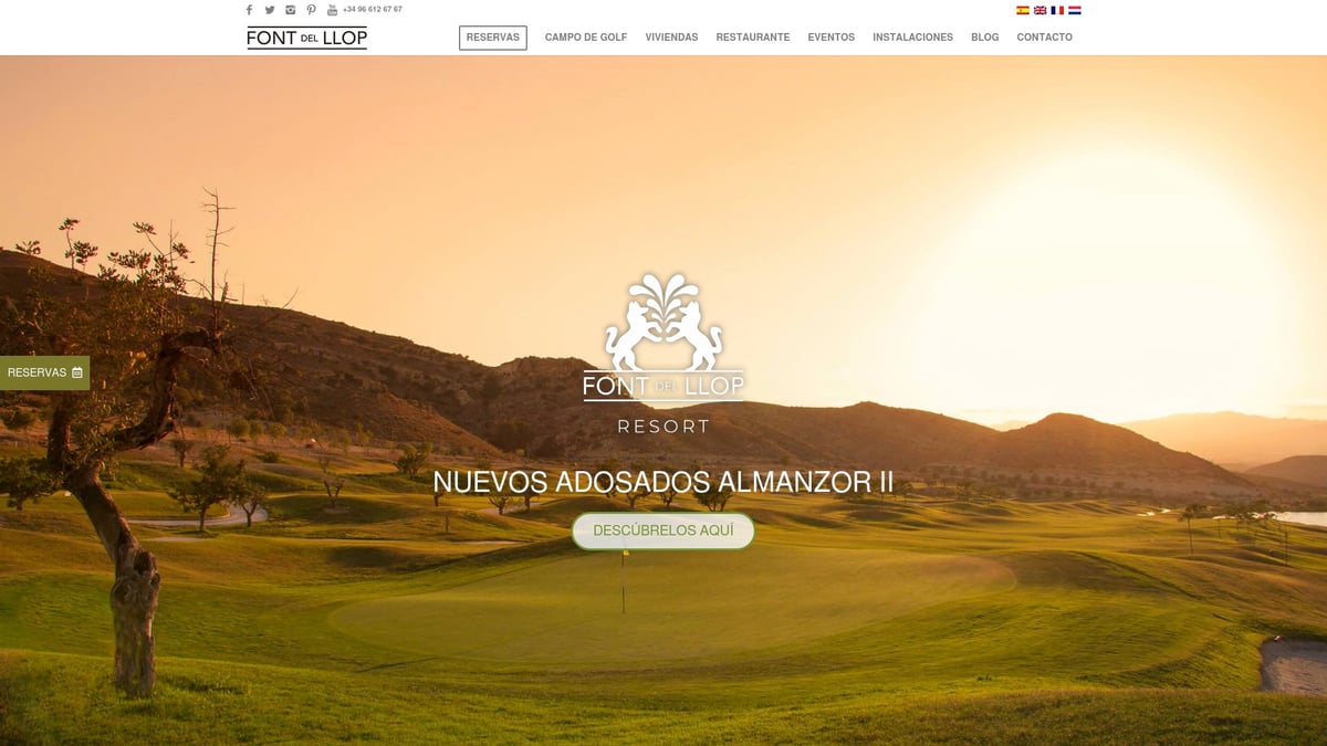 7 Fantastiska Alicante Golfbanor Att Upptäcka 2025 - Font del Llop Golf Resort