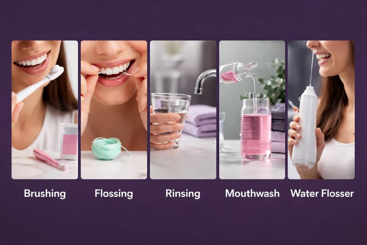 Daily veneer care routine