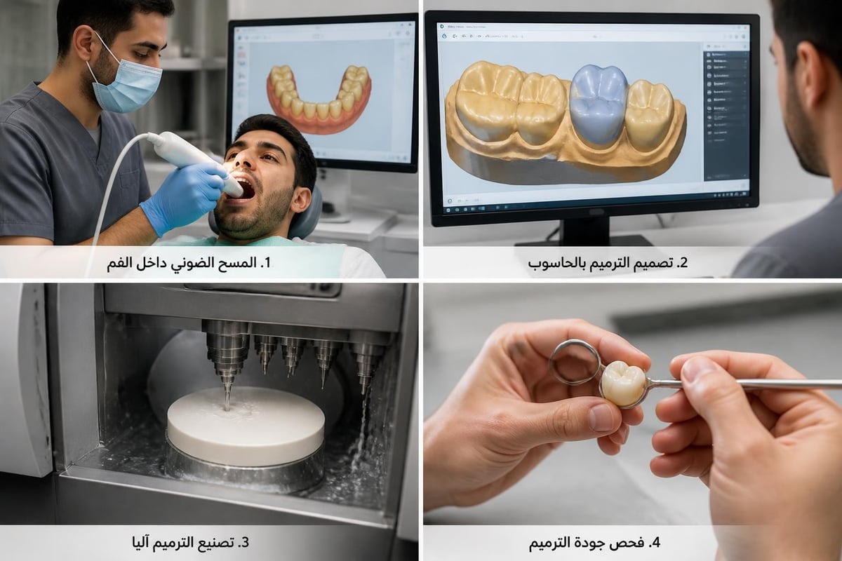 تقنيات تركيبات الأسنان الحديثة
