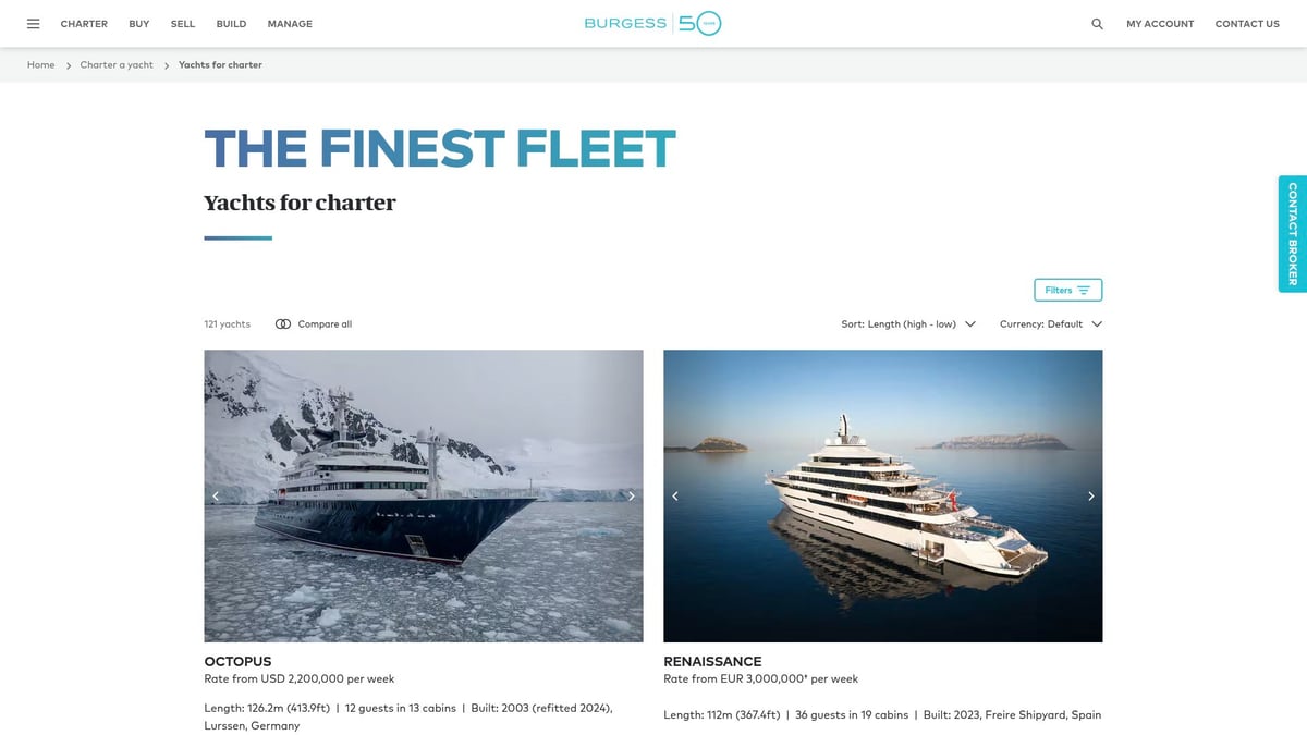 9 Must-Try Yacht Rentals for Parties in 2025 - Burgess – M/Y Titania