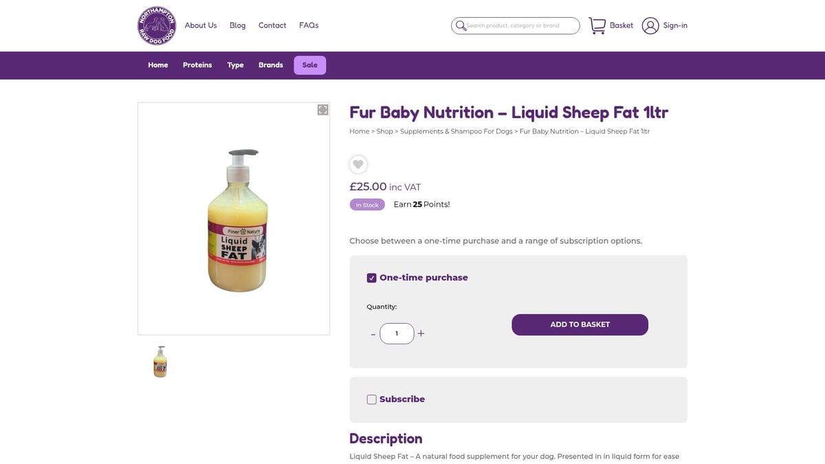 6 Best Raw Dog Food Supplements For A Healthier Pup 2025 - Fur Baby Nutrition – Liquid Sheep Fat 1L