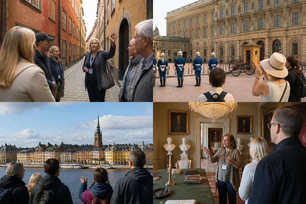 Different types of guided tours