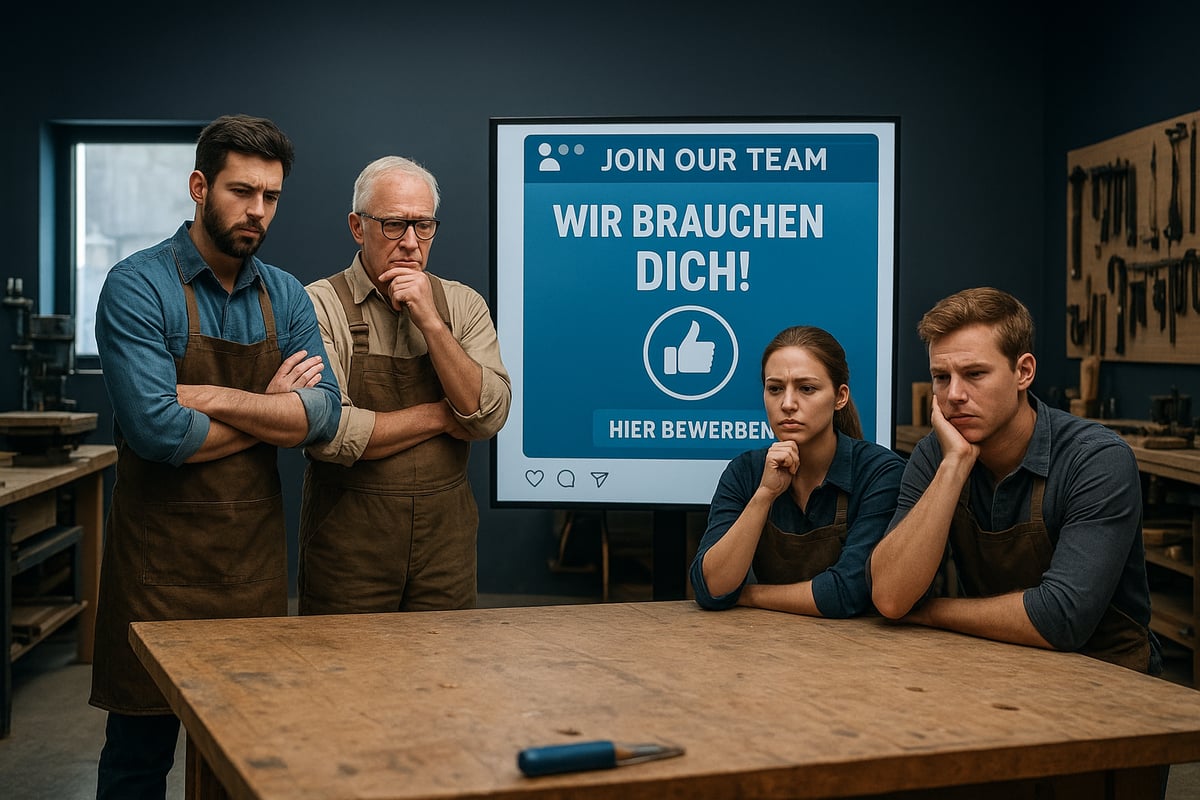 Die größten Herausforderungen bei der Mitarbeitergewinnung im Handwerk 2026