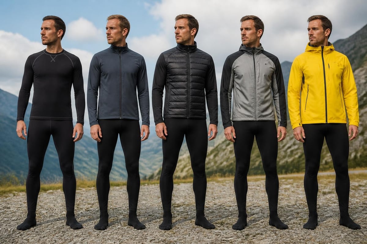 Layering system for riding