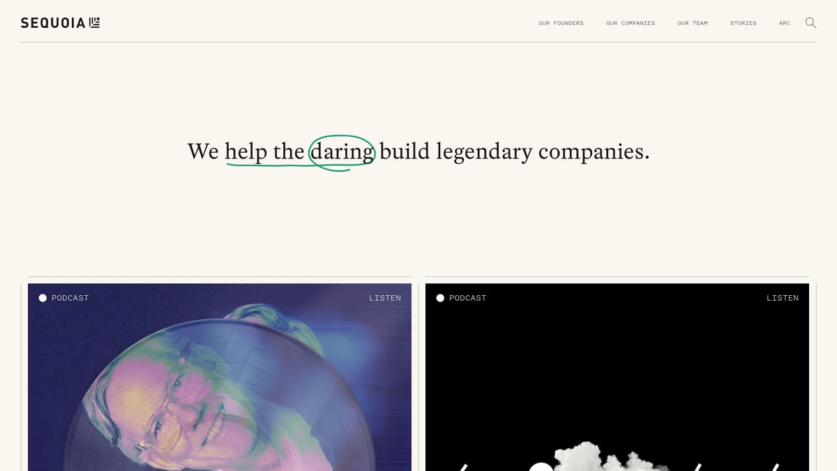 7 Innovative Investors in Startup Companies You Should Know 2025 - Sequoia Capital