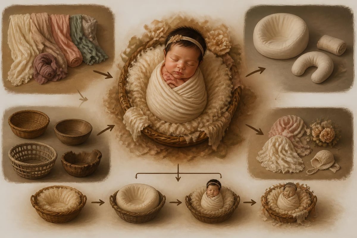 Essential infant photography props