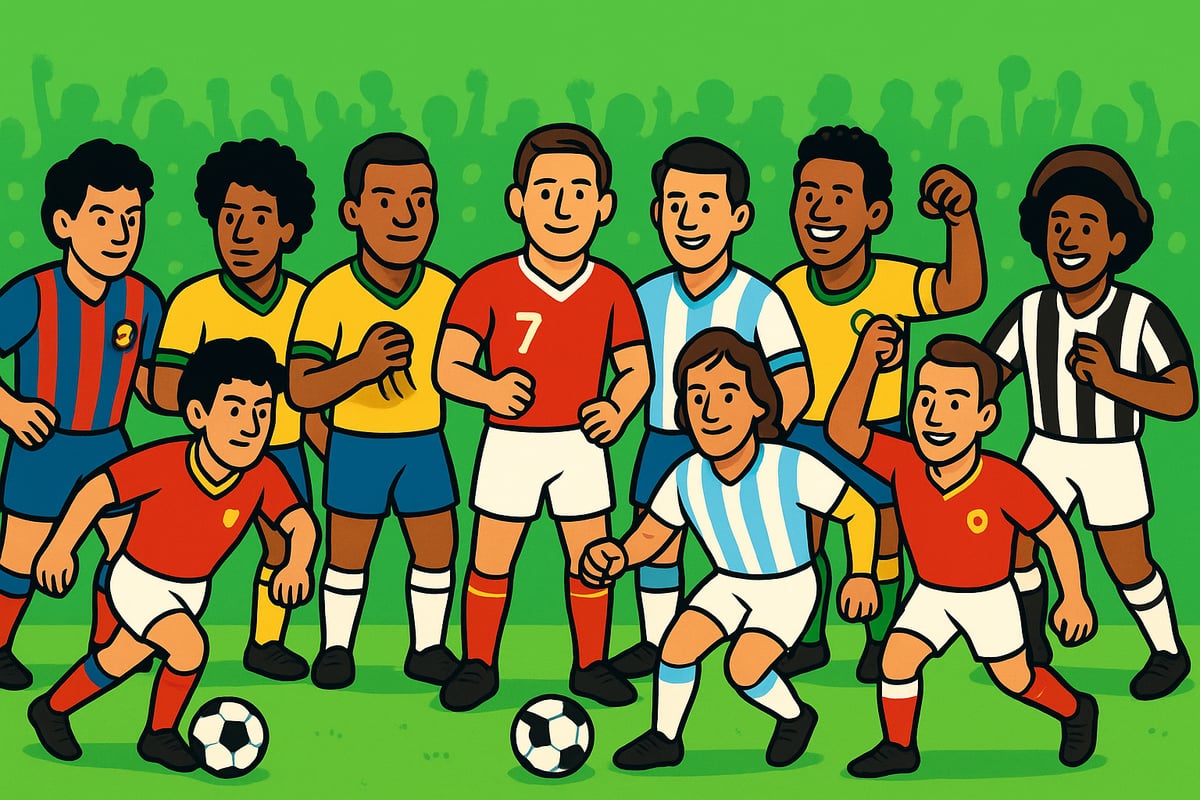 Top 10 Légendes du Foot Qui Ont Marqué l’Histoire