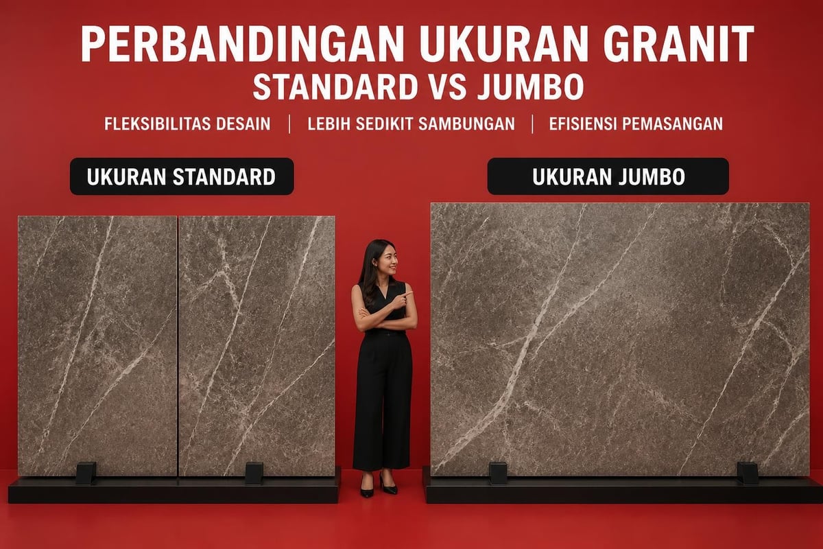 Dimensi slab granit