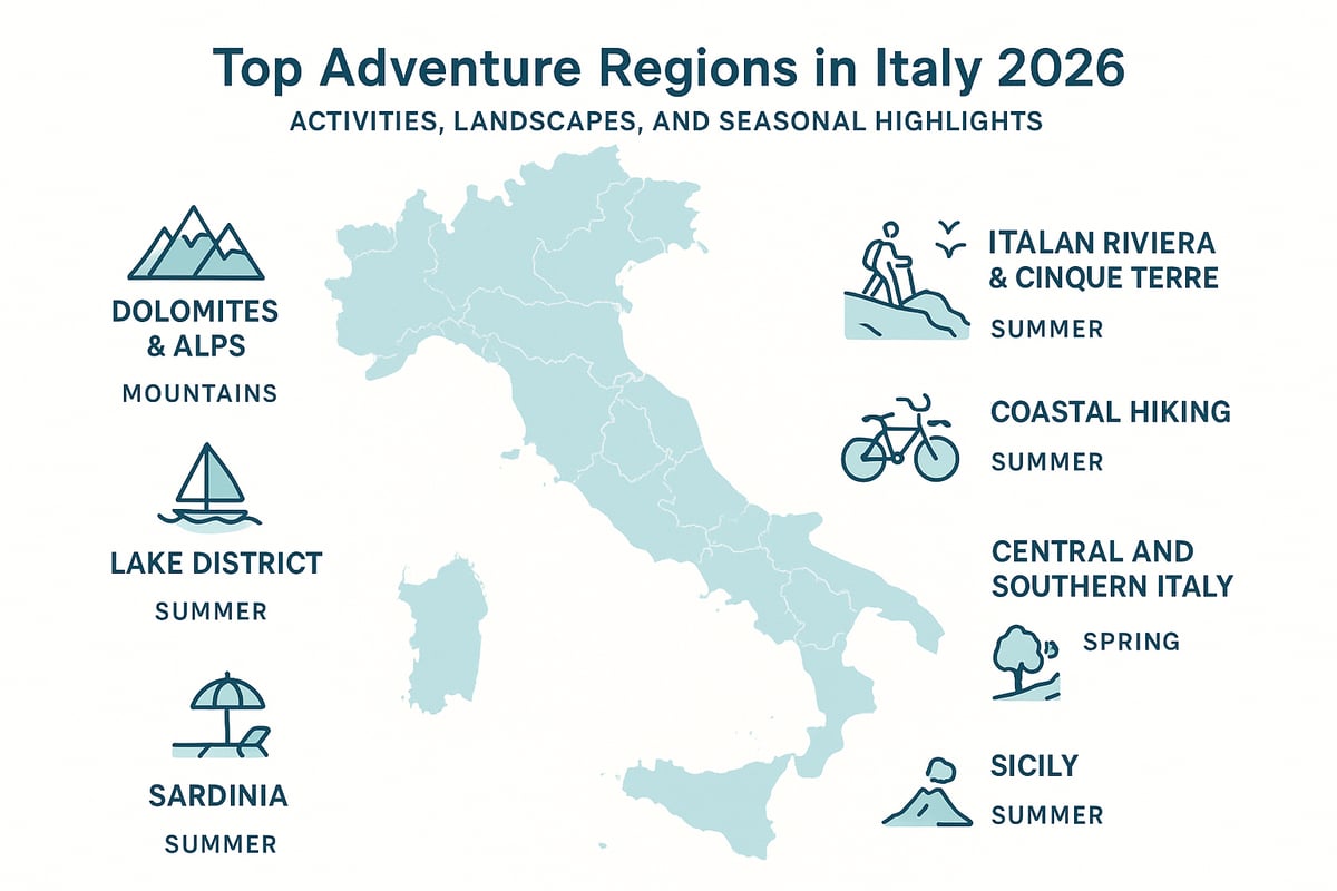 Top Adventure Regions in Italy: Where to Go in 2026