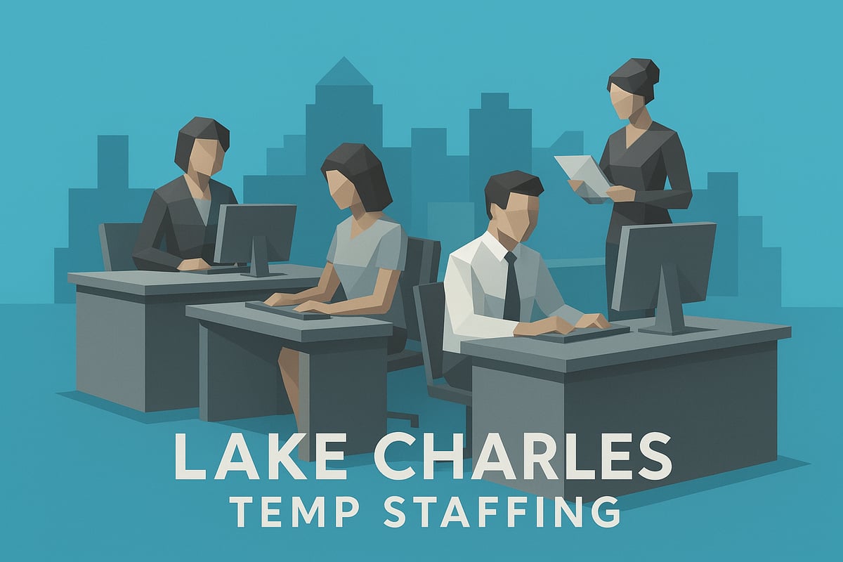 Understanding the Office Temp Staffing Landscape in Lake Charles