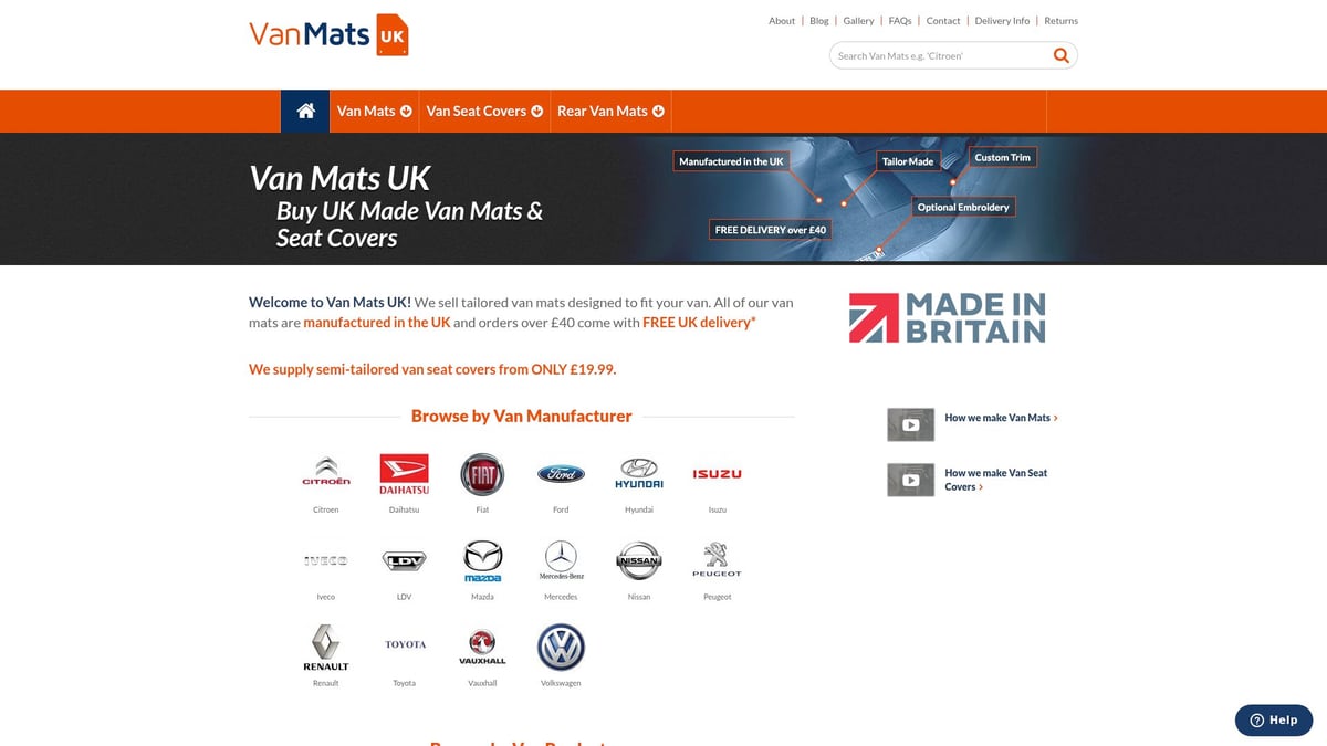 7 Essential Ford Transit Car Mats for 2025 Buyers - Van Mats UK Heavy Duty Rubber Mats