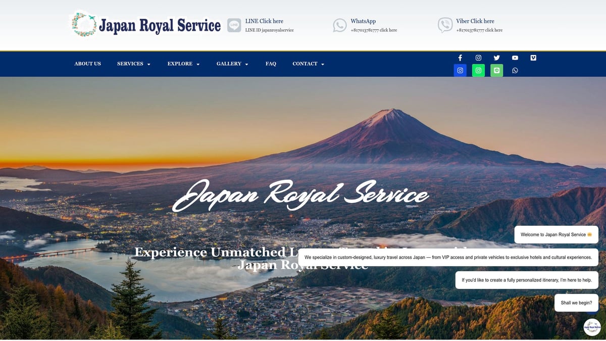 7 Unforgettable Japan Luxury Tours to Experience in 2025 - Japan Royal Service: Bespoke Private Luxury Tours
