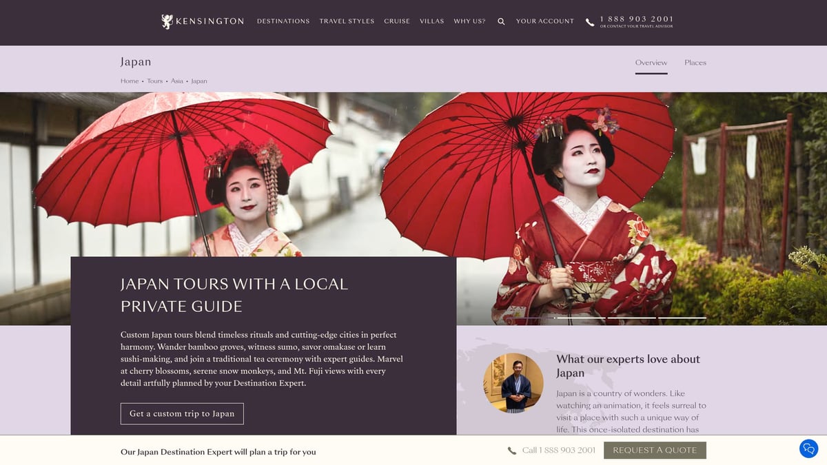 7 Unforgettable Japan Luxury Tours to Experience in 2025 - Kensington Tours: Custom Private Japan Journeys