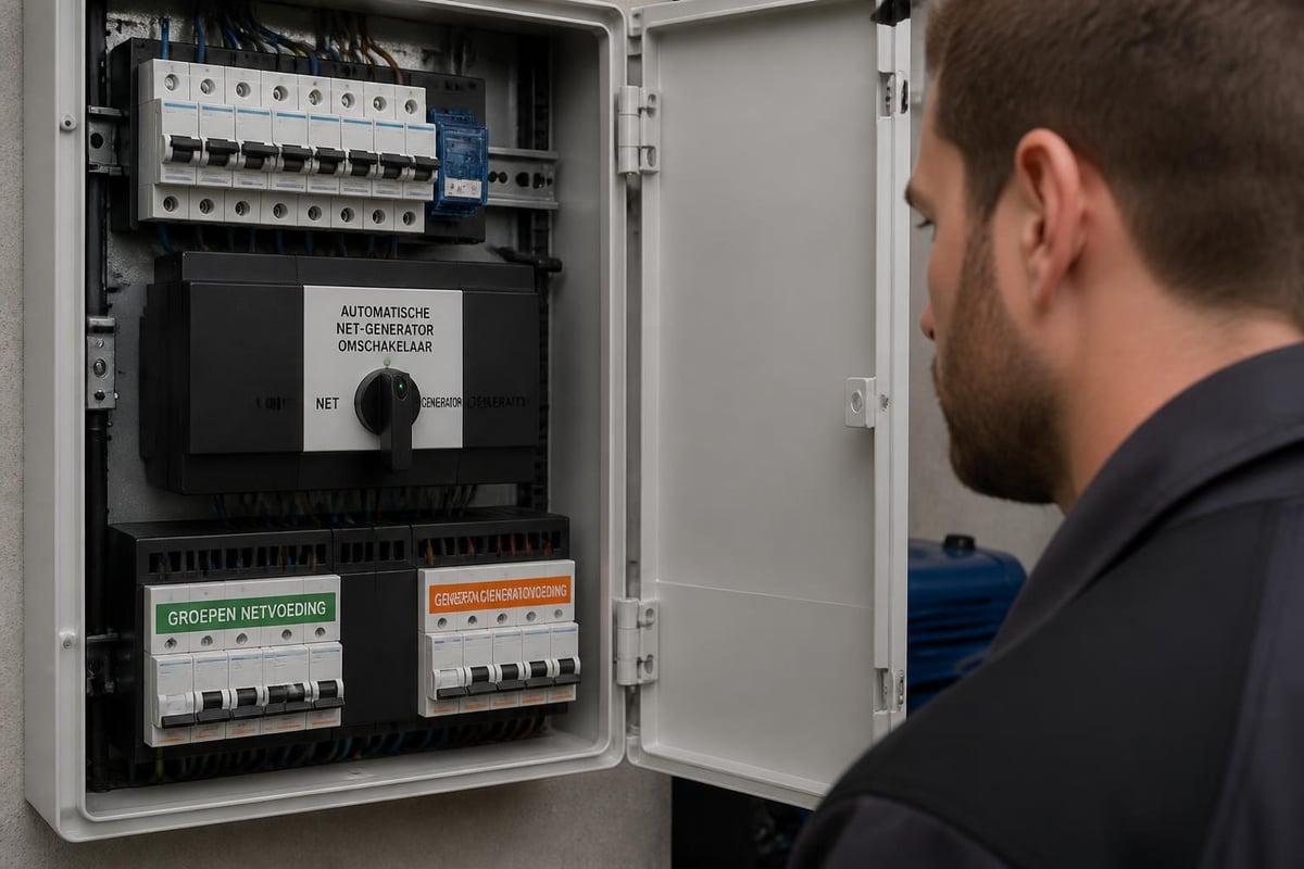 Omschakeling elektrische groepen