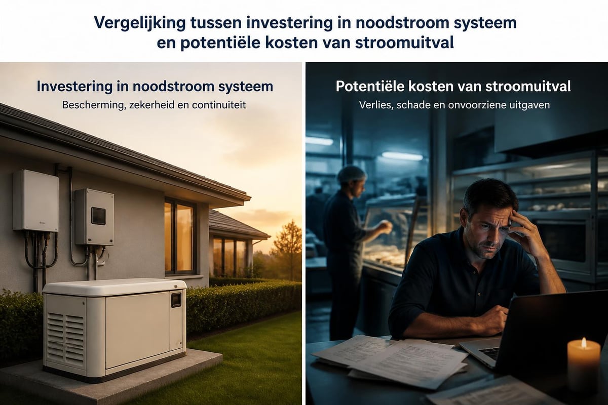 Noodstroom kosten-baten analyse