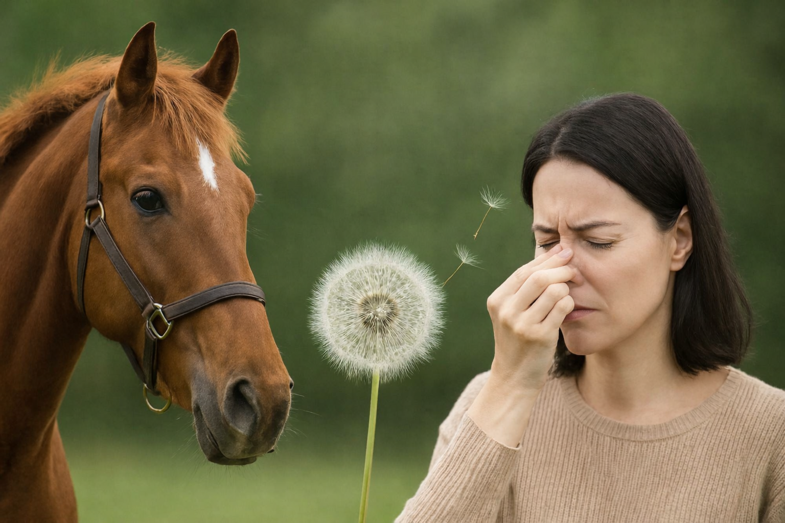 Ein Überblick über alles, was Du zu Allergien bei Deinem Pferd wissen solltest