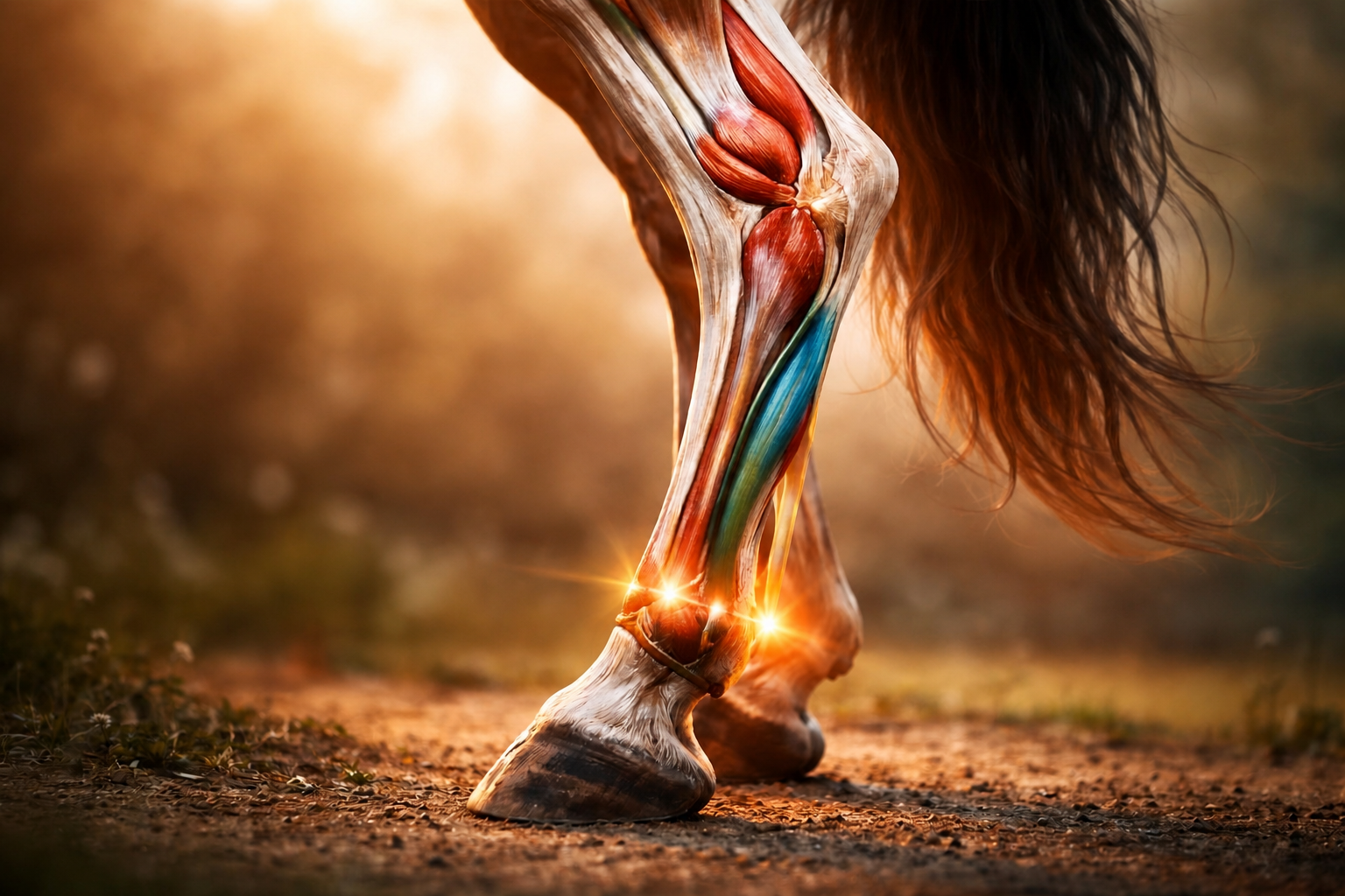 Die Sehnen beim Pferd: Anatomie, Verletzungen und Prävention