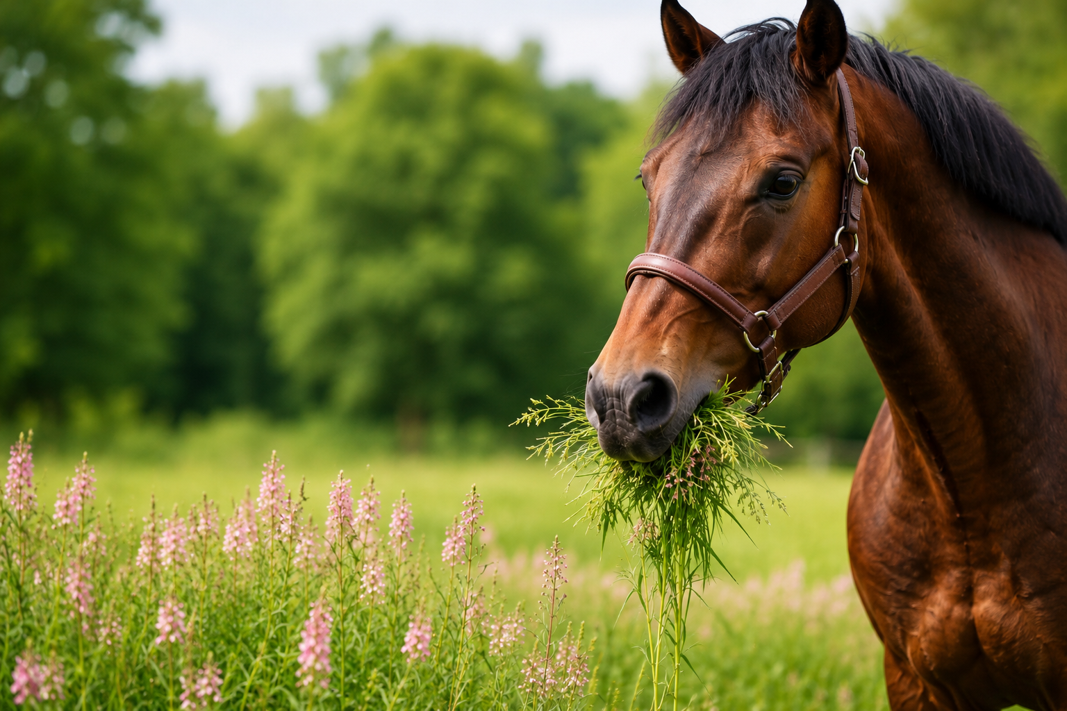 Esparsette für das Pferd: Natürliches Futter für Verdauung und Gesundheit