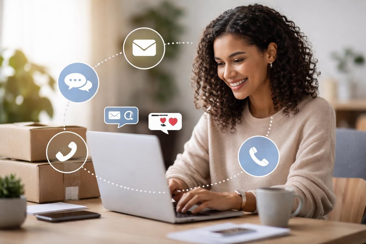 Customer support channels