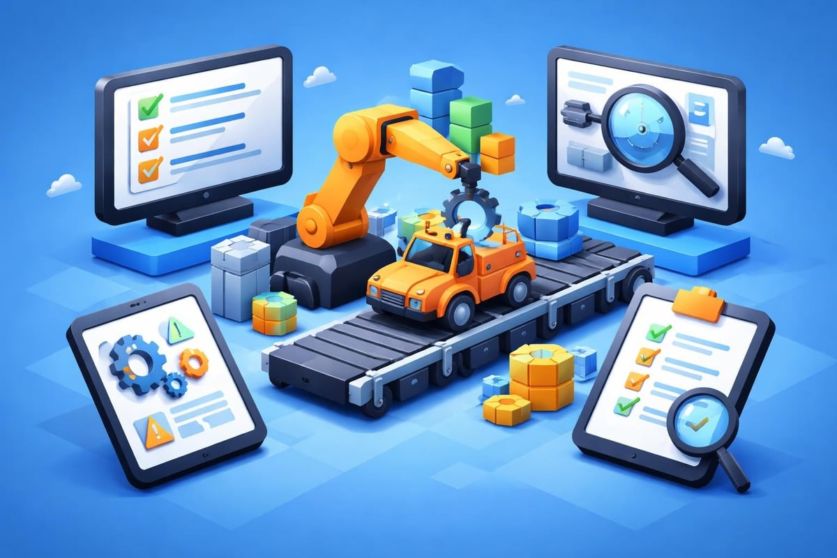 Technology in manufacturing services