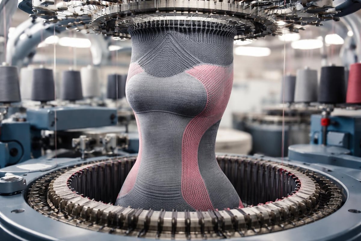 Seamless garment construction technology