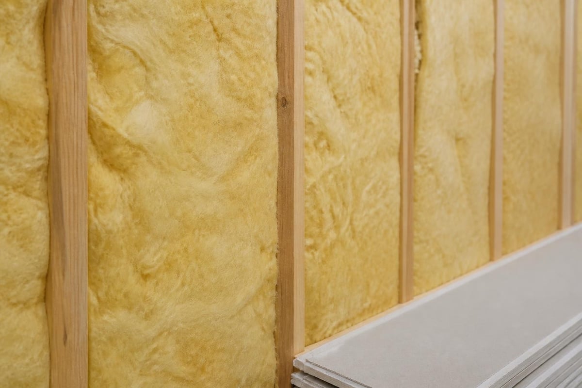 How glasswool insulation reduces noise