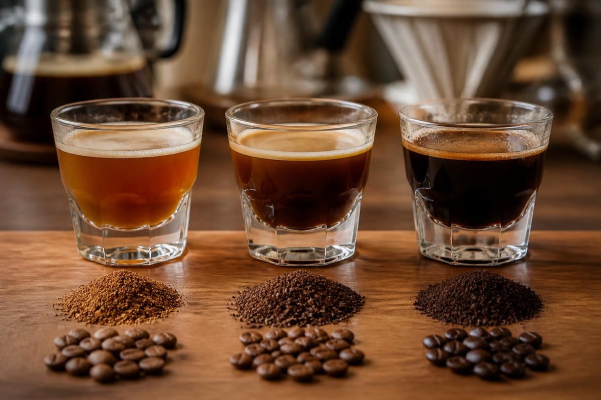 Extraction équilibrée du café