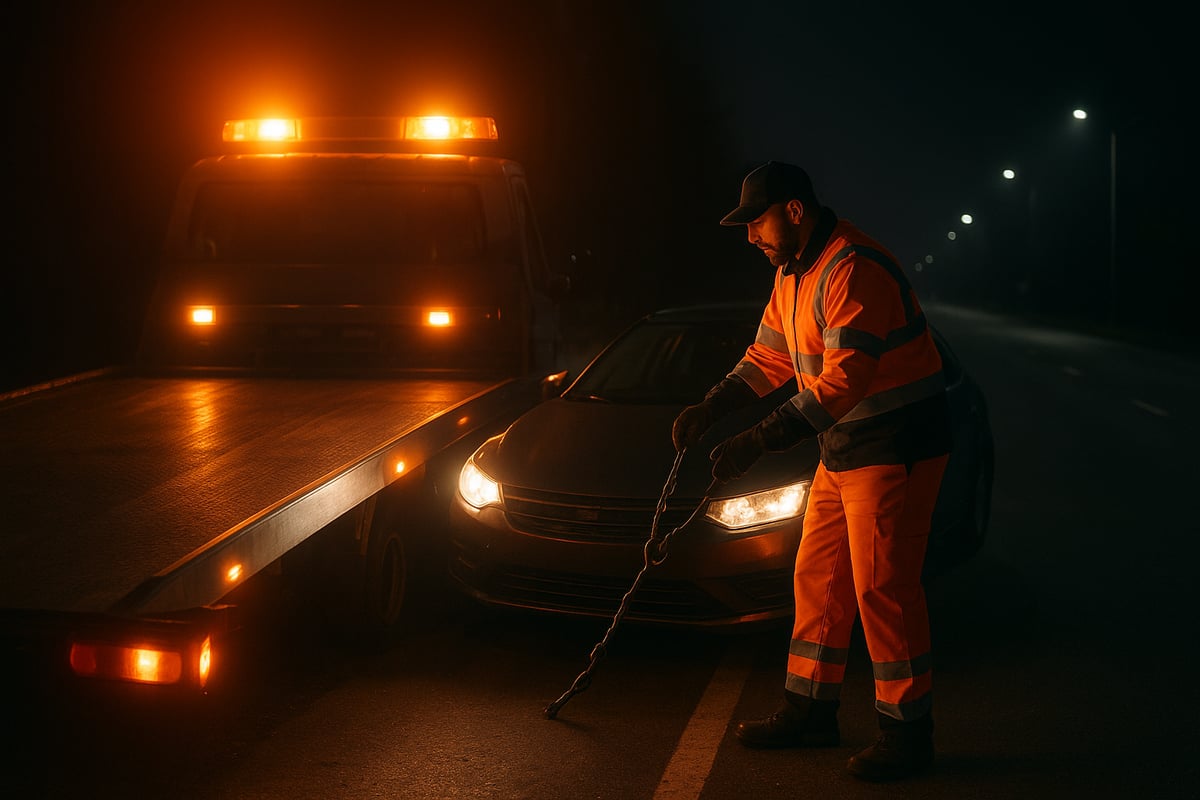 How All Night Towing Services Work: Step-by-Step Process