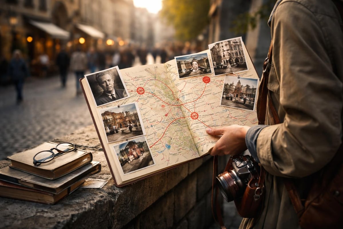 Literary tour journey