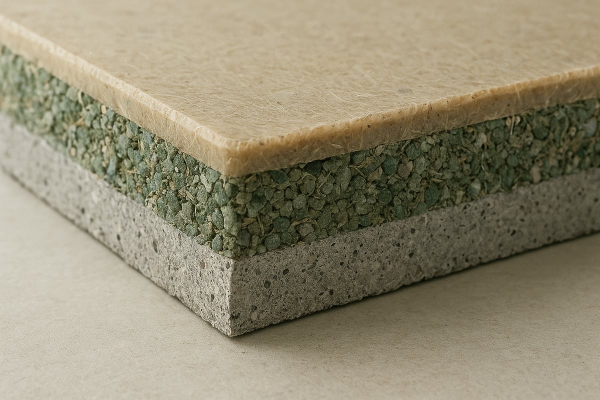 Materialen en samenstelling van milieuvriendelijke gietvloeren