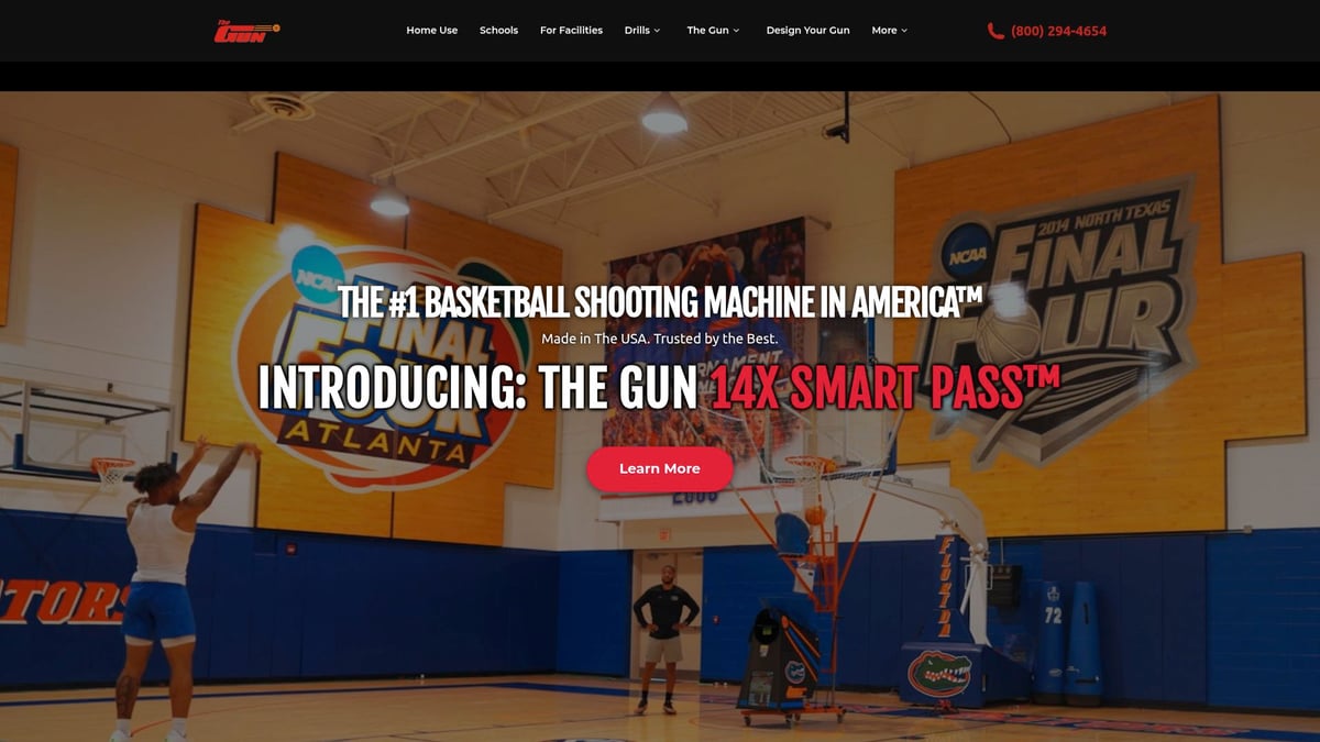 9 Essential Best Training Equipment For Basketball in 2026 - Shoot-A-Way The Gun 12K