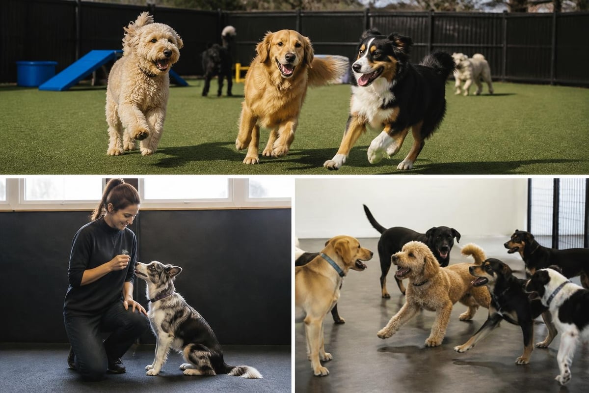 Dogtopia's three core pillars
