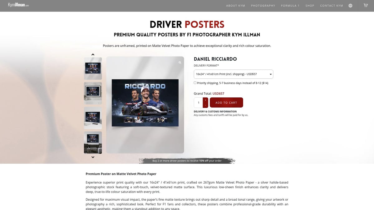 7 Best Daniel Ricciardo Poster Picks for F1 Fans 2026 - Daniel Ricciardo